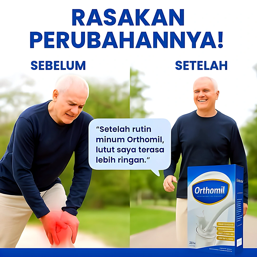 Rasakan Perubahannya Sebelum vs Setelah Minum Orthomil