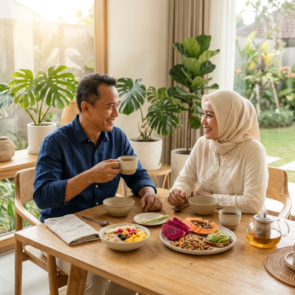 Pasangan Bugar Bebas Kolesterol dan Tensi Normal